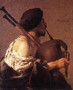 TERBRUGGHEN, Hendrick Bagpipe Player st oil painting on canvas